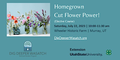 Immagine principale di Homegrown Cut Flower Power! (Elective Course) 