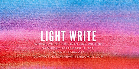 Light Write: Faith-based Writing Space