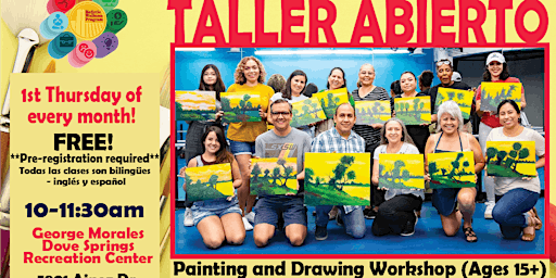 Taller Abierto: Painting and Drawing Workshop primary image