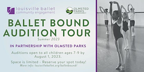 Primaire afbeelding van Ballet Bound Audition Workshop: Central Park RELOCATED TO 315 E MAIN STREET