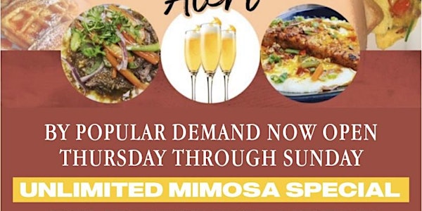 FRIDAY BRUNCH & UNLIMITED MIMOSA