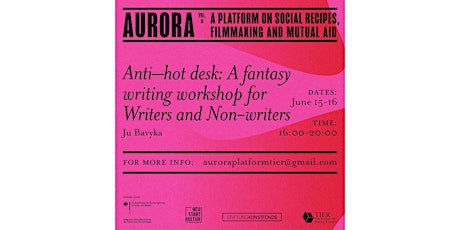 Aurora vol. II. Anti–hot desk with Ju Bavyka
