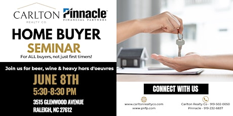 Home Buyer Seminar with Carlton Realty Co & Pinnacle Financial Partners