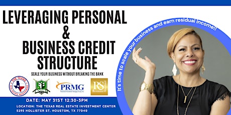 LEVERAGING PERSONAL & BUSINESS CREDIT STRUCTURE primary image