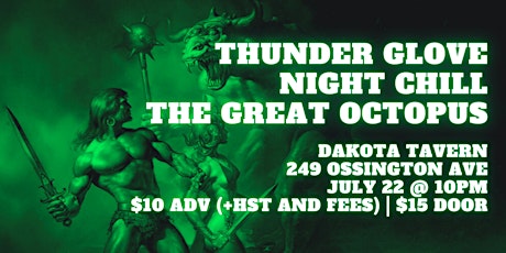 Thunder Glove with Night Chill & The Great Octopus