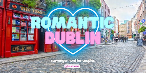 Imagen principal de Romantic Dublin: Cute Scavenger Hunt for Couples