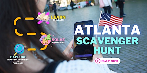 Imagem principal do evento Downtown Atlanta: Fun Scavenger Hunt for Families