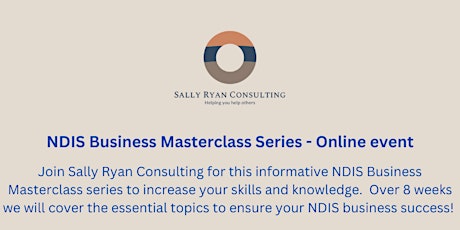NDIS Business Masterclass - Week 2 - Implementing policies and procedures primary image
