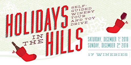 Holidays in the Hills 2018 on the Placer Wine Trail primary image