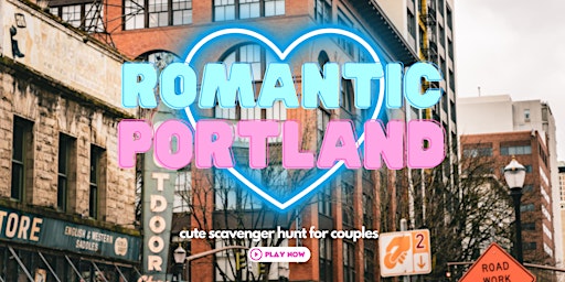 Imagen principal de Portland Romantic Highlights: Cute Scavenger Hunt for Couples