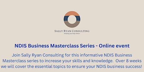 NDIS Business Masterclass - Week 3 - Setting up Internal Audits primary image