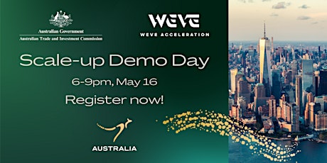 WEVE x Austrade May 16 2023 Demo Day primary image