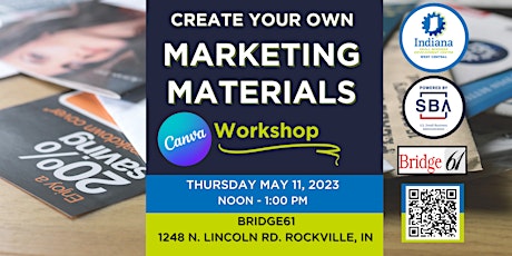 Imagem principal do evento Create Your Own Marketing Materials