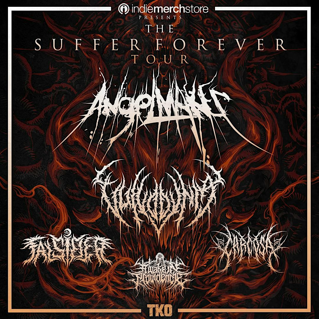 Angelmaker, Vulvodynia, Falsifier, Carcosa, and A Wake in Providence in Orlando at Conduit