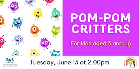 Creative Kids - Pom Pom Critters