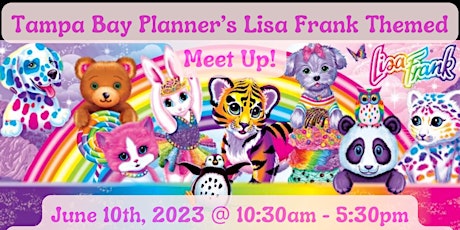 Tampa Bay Planners Meet Up | June - Lisa Frank Themed!