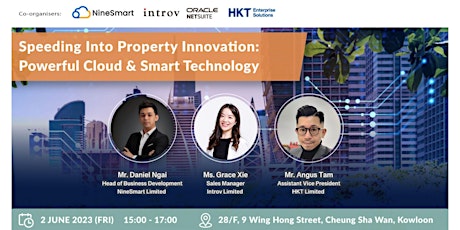 Real Estate / Property - Introv X Oracle NetSuite X Ninesmart X HK Seminar