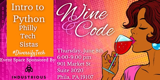 Wine and Code: Intro to Python with Philly Tech Sistas primary image