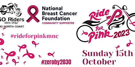 Ride for Pink Mid North Coast 2023 primary image