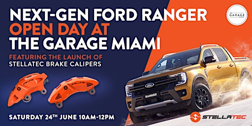 Next Gen Ford Ranger Open Day at The Garage Miami - 4x4 Upgrade Experts primary image