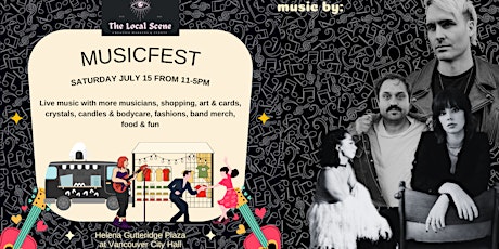 Musicfest - music by Mike Edel, Tess Anderson, Leela, JP Maurice