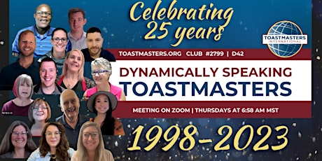 Dynamically Speaking is 25!