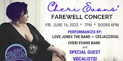 Cheri Evans’ Farewell Concert