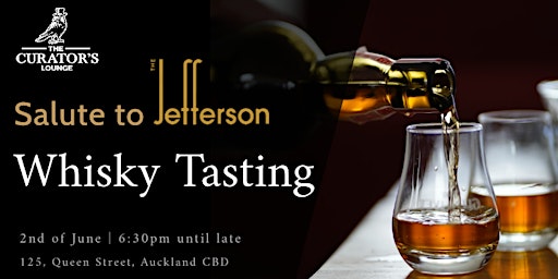 A Salute to The Jefferson - Whisky Tasting Event primary image