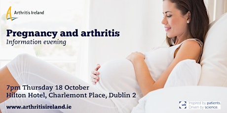 Pregnancy and arthritis information evening - Dublin primary image