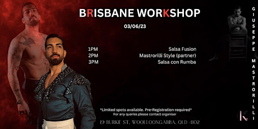 Giuseppe Mastrorilli Brisbane Workshops primary image