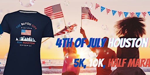 4th of July Virtual Run 5K/10K/13.1 HOUSTON primary image
