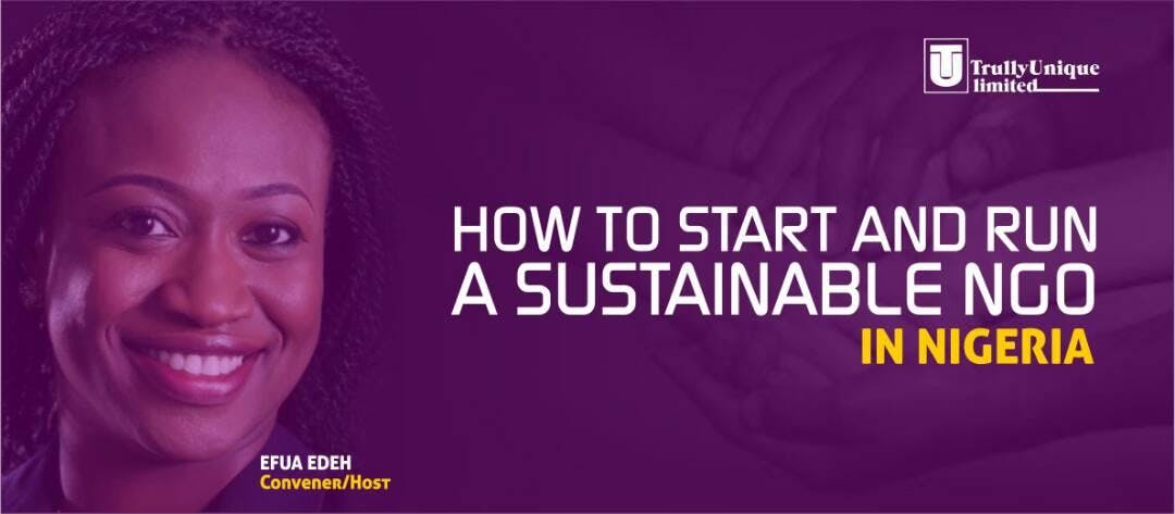 HOW TO START AND RUN A SUSTAINABLE NGO IN NIGERIA