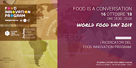 Food is a conversation: World Food Day 2018 primary image