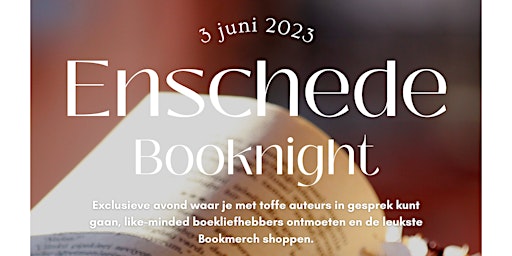 Enschede Booknight! primary image