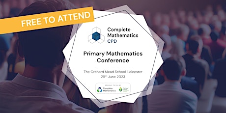 Imagem principal do evento The Primary Mathematics Conference