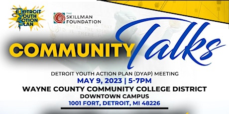 Primaire afbeelding van Community Talks DYAP District 5 hosted by Wayne County Community College