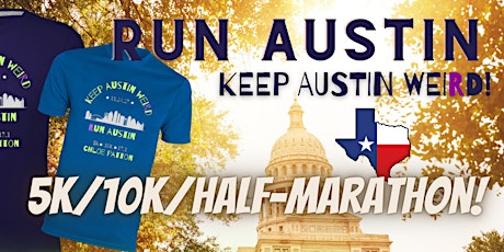 Run AUSTIN Virtual 5K/10K/Half-Marathon