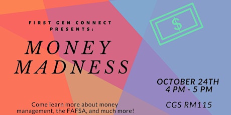 First Gen Connect: Money Madness primary image