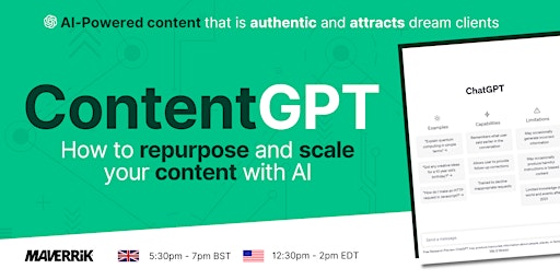 ContentGPT: How to repurpose and scale your content with AI primary image
