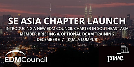 EDM Council SE Asia Chapter Launch and Training  primary image