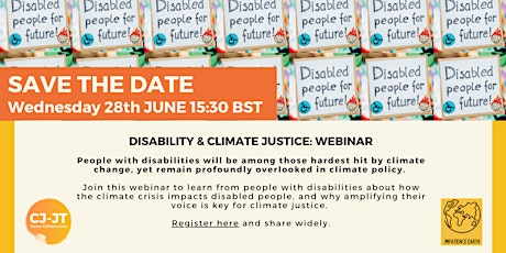 Disability and Climate: Webinar