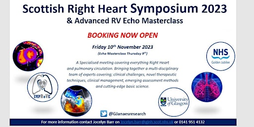 Scottish Right Heart Symposium 2023 primary image