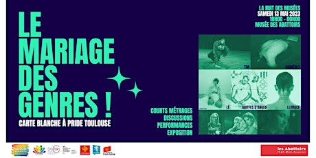 Image principale de [EVENEMENT ] Le mariage des genres, pour la Carte Blanche à Pride Toulouse