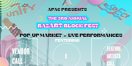 Hauptbild für 3rd Annual Mini BazART Block Fest: Brooklyn