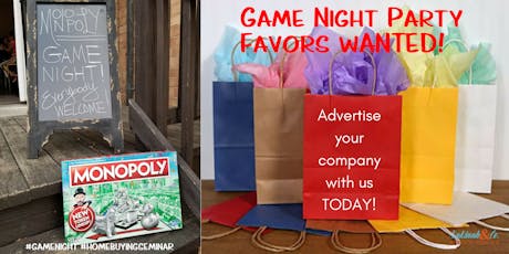 Swag Bag Opportunity Ing A Home Monopoly Style Tickets Swag Bag Opportunity Ing A Home Monopoly Style Tickets