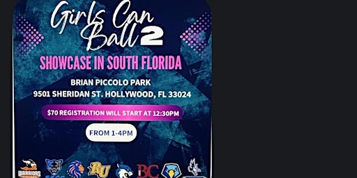 Girls Can Ball2 South Florida primary image