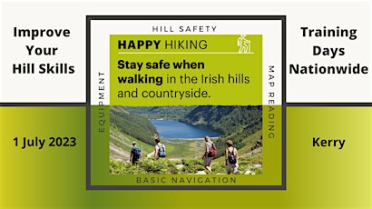 Happy Hiking - Hill Skills Day - 1st July - Kerry