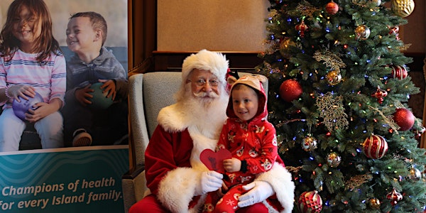 Pancakes in pajamas with Santa