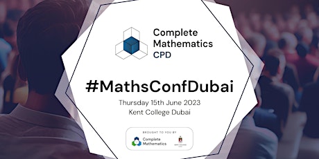 Primaire afbeelding van #MathsConfDubai - A Complete Mathematics Event