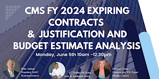 In-Depth Analysis -CMS FY 2024 Expiring Contracts & Budget Estimates primary image